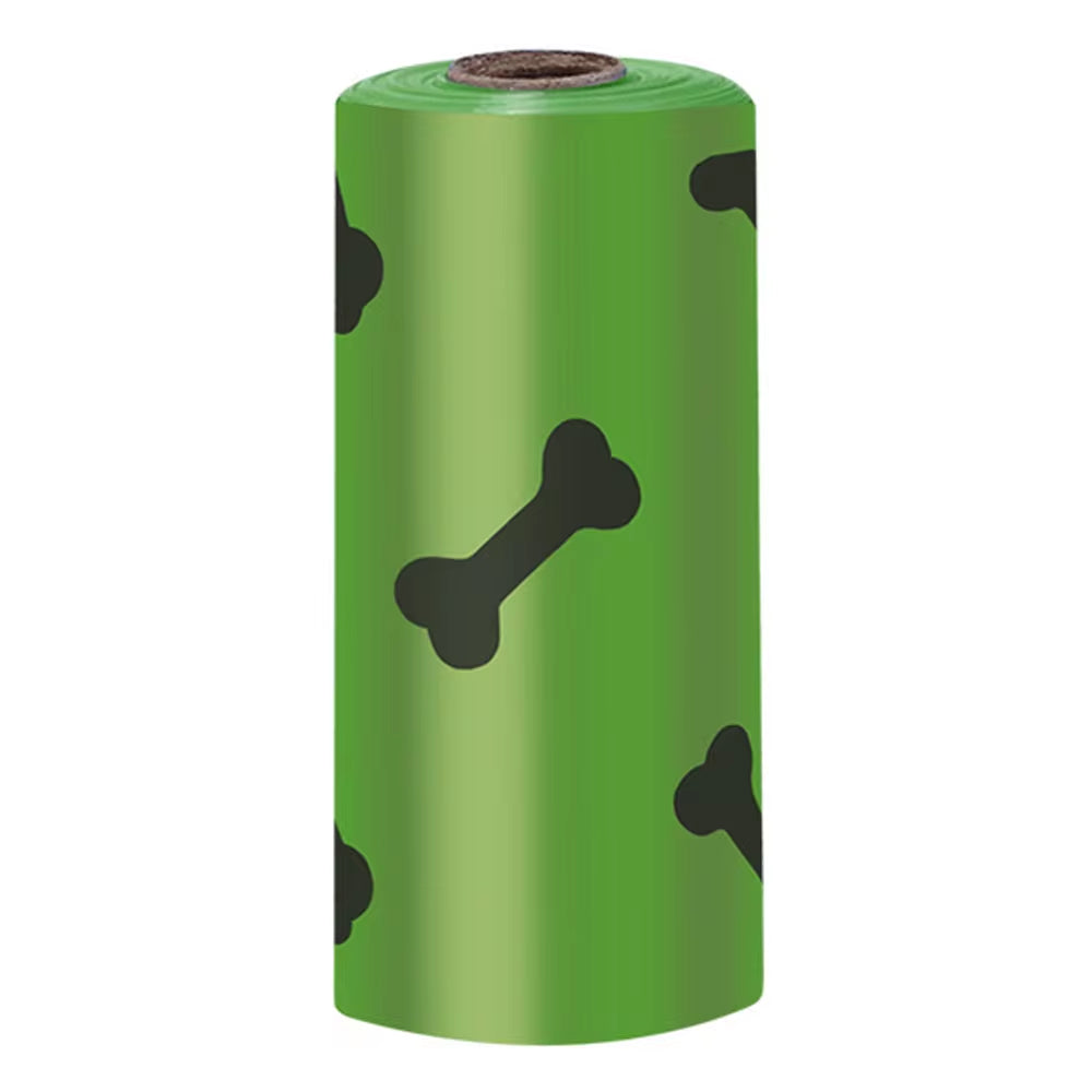 LED Dog Waste Bag Dispenser with Eco-Friendly Degradable Bags - Portable Pet Clean-Up Solution for Dogs and Cats