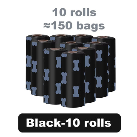 LED Dog Waste Bag Dispenser with Eco-Friendly Degradable Bags - Portable Pet Clean-Up Solution for Dogs and Cats