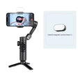 AOCHUAN 3-Axis Handheld Gimbal Stabilizer for Smartphones with Integrated Fill Light and Face Tracking for TikTok and Vlogging