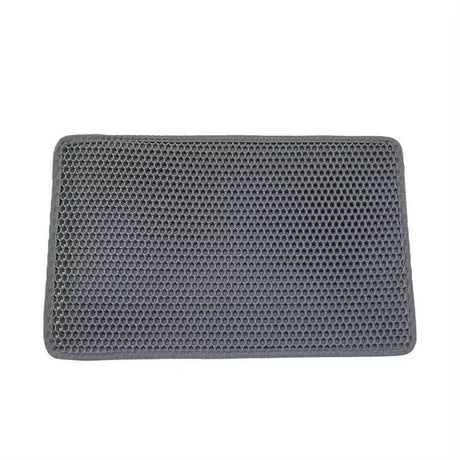 Premium Waterproof Cat Litter Mat with Dual Layer Non-Slip Design - Washable Pet Litter Box Mat and Gift Pad for Easy Cleanup